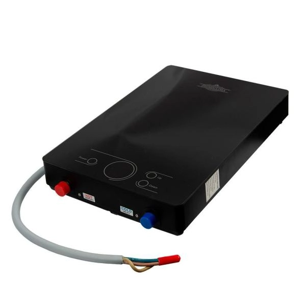 Электрический проточный водонагреватель PRIMOCLIMA AMOR 8.8 кВт, черный