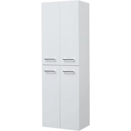 Пенал Dreja 50 см, 4 дверки, белый глянец