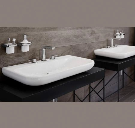 Смеситель Kludi Zenta 383930575 для раковины, на 3 отверстия