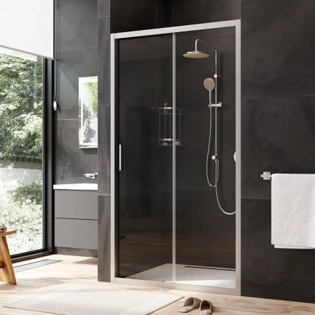 Дверь душевая в нишу AM.PM Gem W90G-110-1-195MT прозрачное, профиль хром матовый