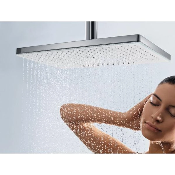 Верхний душ Hansgrohe Rainmaker Select 24002600, черный/хром
