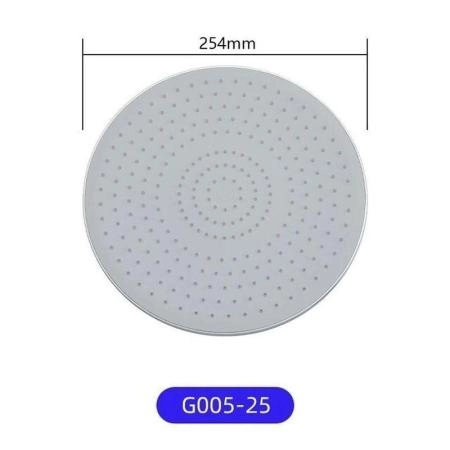 Тропический душ Gappo G005-25 хром 254mm