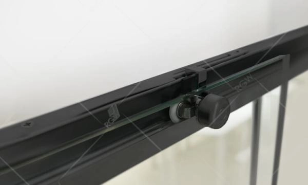 Шторка на ванну RGW Screens SC-45B 180 см прозрачное Черный раздвижные 34114518-14