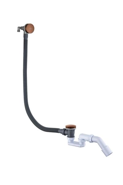 Слив-перелив для ванны, функция наполнения Boheme Copper Brushed 631-CB