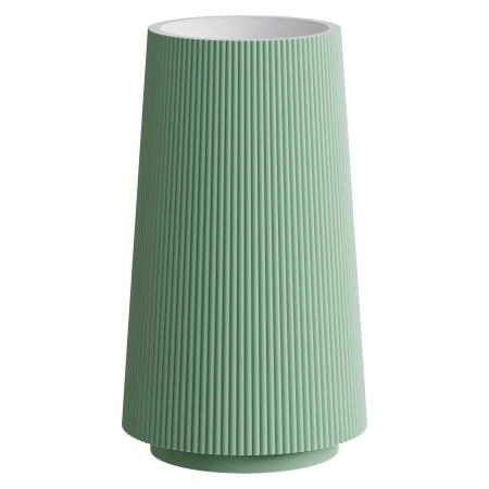 Раковина напольная Boheme рифленая Corian 480*480*850 MINT (мятный) 801-Torre-MT