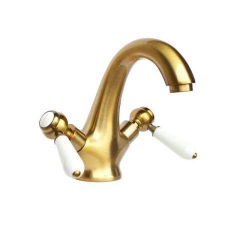Смеситель Magliezza BIANCO 50107-br на раковину бронза