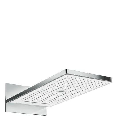 Верхний душ Hansgrohe Rainmaker Select 24001400 580x260 3jet, для (01800180) хром/белый