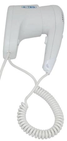 Фен настенный торцевой G-teq 8724 11.01 белый