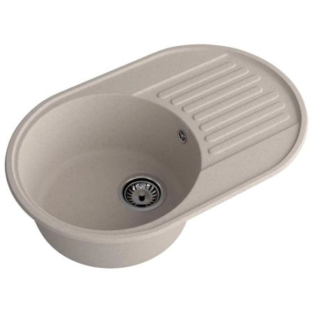 Кухонная мойка GranFest QUARZ 18, песочный