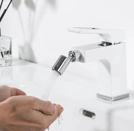 Смеситель для биде Gappo G5017-8 Белый/хром