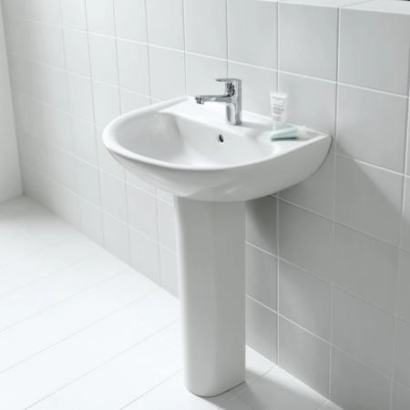 Laufen Pro Раковина 60х48х16,5 см, подвесная, с 1 отв., по центу, c переливом, цвет: белый