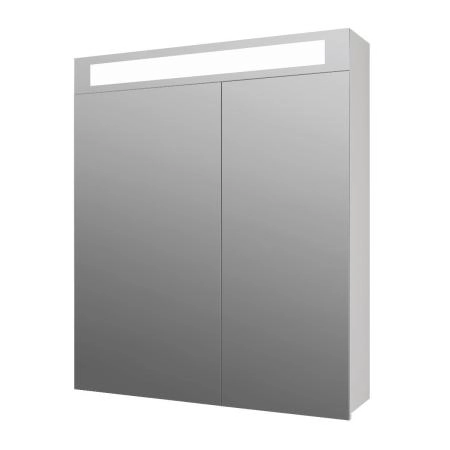 Зеркальный шкаф DREJA UNI 99.9002 70 см, белый