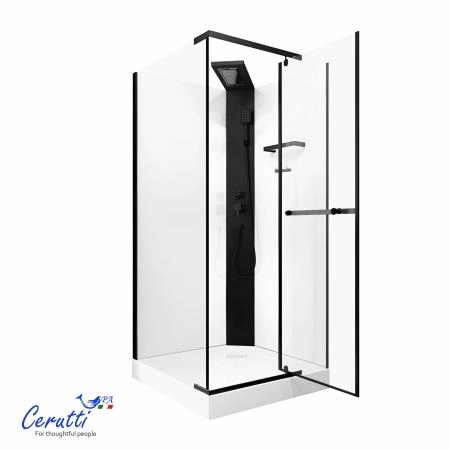 Душевая кабина СeruttiSPA МИМИ (MIMI) 90B (90x90x215-225)