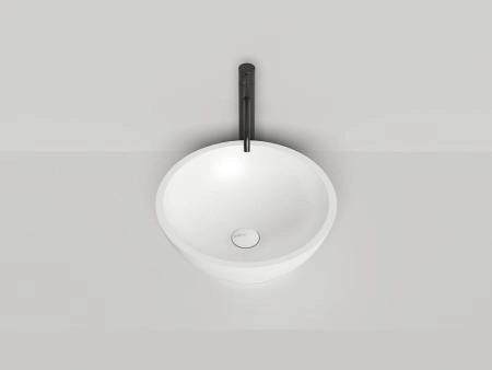 Раковина Salini GLORIA 03 S-Stone матовая 42x42 1102203M накладная