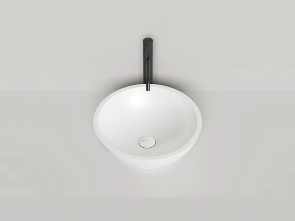 Раковина Salini GLORIA 03 S-Stone матовая 42x42 1102203M накладная