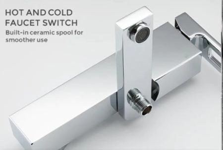Смеситель Gappo G3018 для ванны, хром