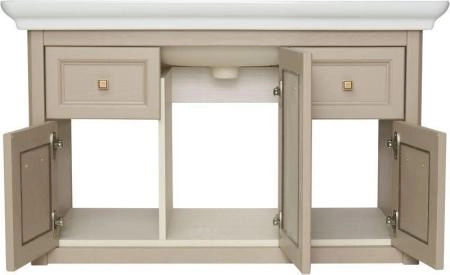 Тумба Толедо 105 ASB Woodline Капучино подвесная без раковины