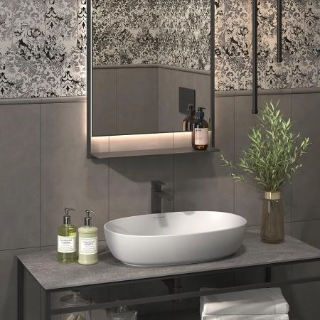 Раковина Kerama Marazzi PLAZA ПЛАЗА PLR.wb.60 накладная 60, белая глянцевая