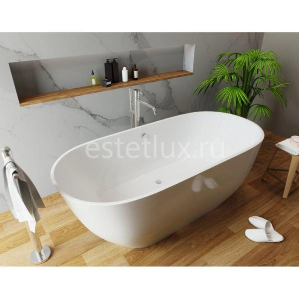 Ванна Эстет Майами 1680х785 иск. камень