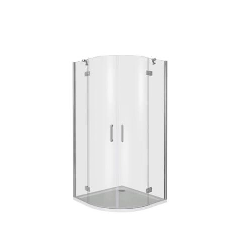 Душевой уголок GOOD DOOR SATURN R-90-C-CH 90x90 прозрачное