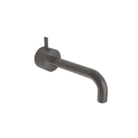 Fantini AF/21 Смеситель для раковины, настенный, излив: 21.4 см, цвет: Matt Gun Metal PVD