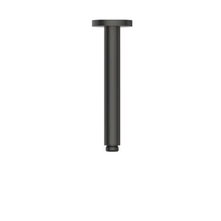 Newform Head Showers Душевой кронштейн 20см, потолочный, закругленный, цвет: carbon satin