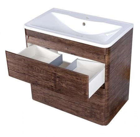 Тумба напольная Style Line Атлантика 60, Люкс старое дерево, PLUS