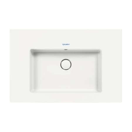 Duravit White Tulip Раковина накладная 75х49см, с переливом, с 1 отв., цвет: белый