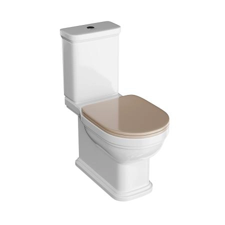 Сиденье Kerama Marazzi POMPEI ПОМПЕИ PO.seat.01\CAM быстросъемное с механизмом плавного опускания, камео бежевый