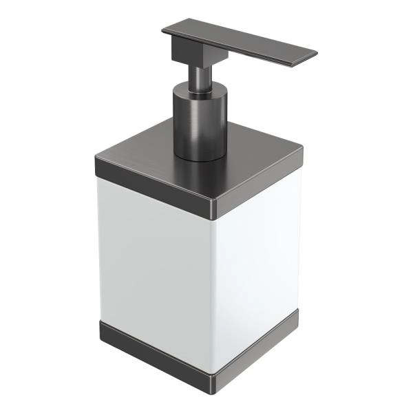Диспенсер Boheme настольный Qubic Gun Metal 10969-GM
