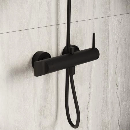 Смеситель VitrA Origin  A4261936WTC настенный однорычажный матовый черный латунь