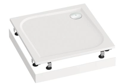 Поддон для душа GOOD DOOR литьевой Квадро 90x90 квадрагный белый