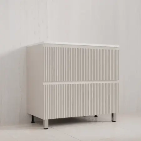 Тумба с раковиной Style Line Марокко 90 ЛС-00002505 напольная крем
