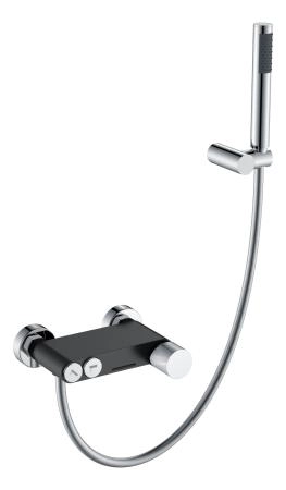 Смеситель STICK Boheme для ванны BLACK TOUCH CHROME 123-BCR.2