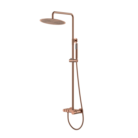Стойка для душа Boheme STICK COPPER BRUSHED DIAMOND 128-CB