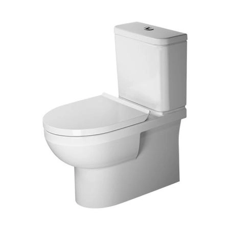 Duravit DuraStyle basic Унитаз-моноблок 36.5х65см., безободковый, слив универсальный, подключение справа/слева, цвет: белый