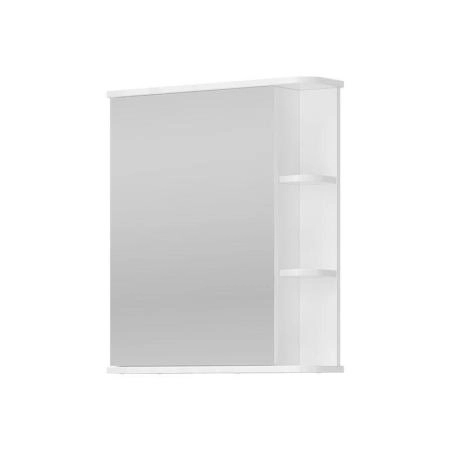 Шкаф зеркальный Twing 60 белый глянец