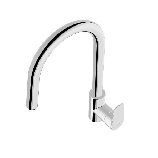 Смеситель VitrA Flow Soft  A43445EXP с поворотным изливом однорычажный хром латунь