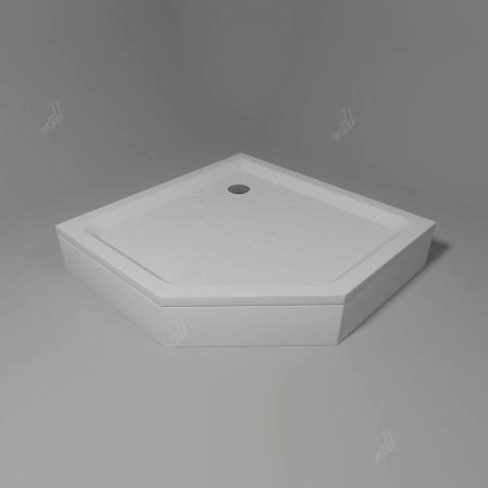 Душевой поддон трапеция RGW LUX/TN-TR 1000x1000 16180500-41 акрил