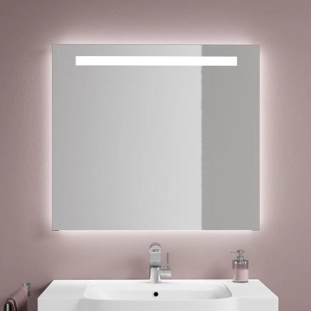Зеркало Sanvit ТАНДЕМ 90х80 см LED с подсветкой