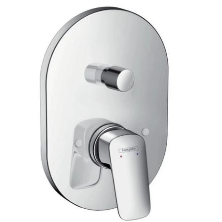 Hansgrohe Logis смеситель для ванны, внешняя часть, цвет: хром