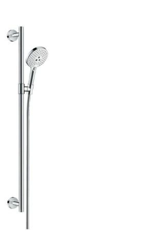 Душевой гарнитур Hansgrohe Raindance Select S 120 / Unica Comfort 0,90 м 26322400 хром-белый