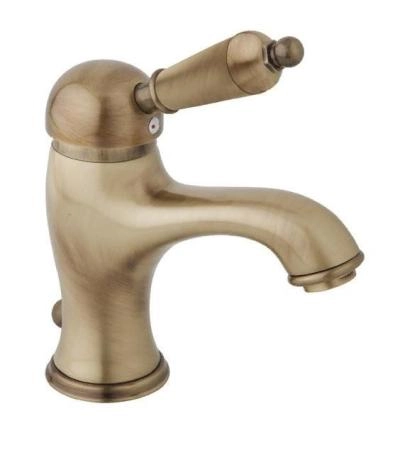 Смеситель CEZARES ELITE-LSM1-02-M для раковины,бронза с донным клапаном