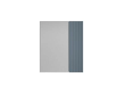 Зеркальный шкаф Style Line Стокгольм60 см графит софт