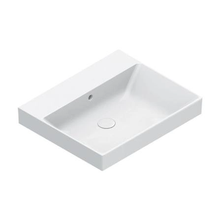 Catalano Zero Раковина 60x50см, без отв., цвет: белый глянцевый