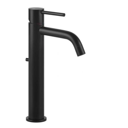 Gessi Emporio Via tortona Смеситель для раковины, на 1 отв, высокий, с донным клапаном, цвет: Black XL