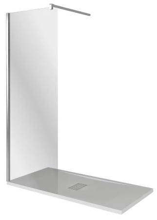 Душевой уголок GOOD DOOR WALK IN SP-100-C-CH 100x90 прозрачное