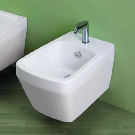 Simas Baden Baden Биде подвесное  56х36 см, с 1 отв под смеситель, цвет: белый