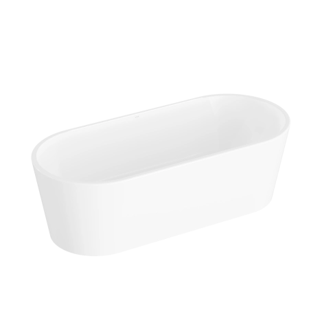 Ванна VitrA Geo 65380006000 180 x 80,5 см отдельностоящая акриловая прямоугольная белая