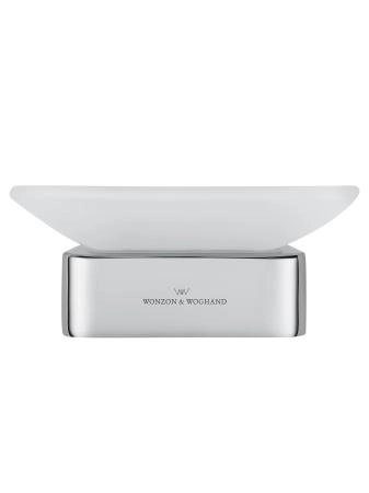 Мыльница с держателем WONZON & WOGHAND LOTTE, Хром (WW-8322)